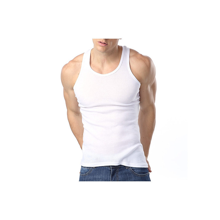 Áo ba lỗ Voga vải thun cotton 100% co dãn 4 chiều