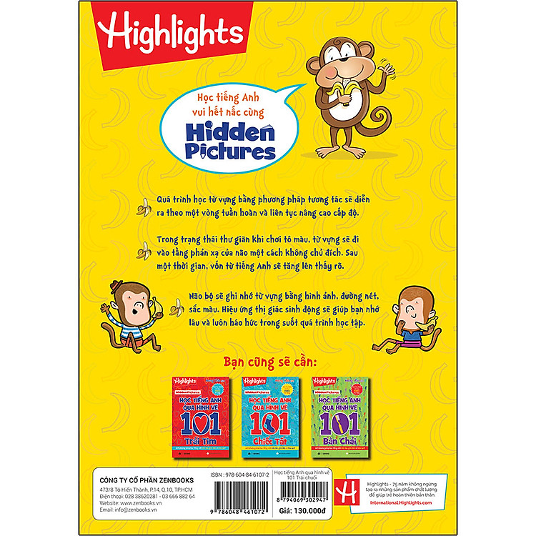 Hidden Pictures – Học Tiếng Anh Qua Hình Vẽ 101 Trái Chuối - Ảnh 2