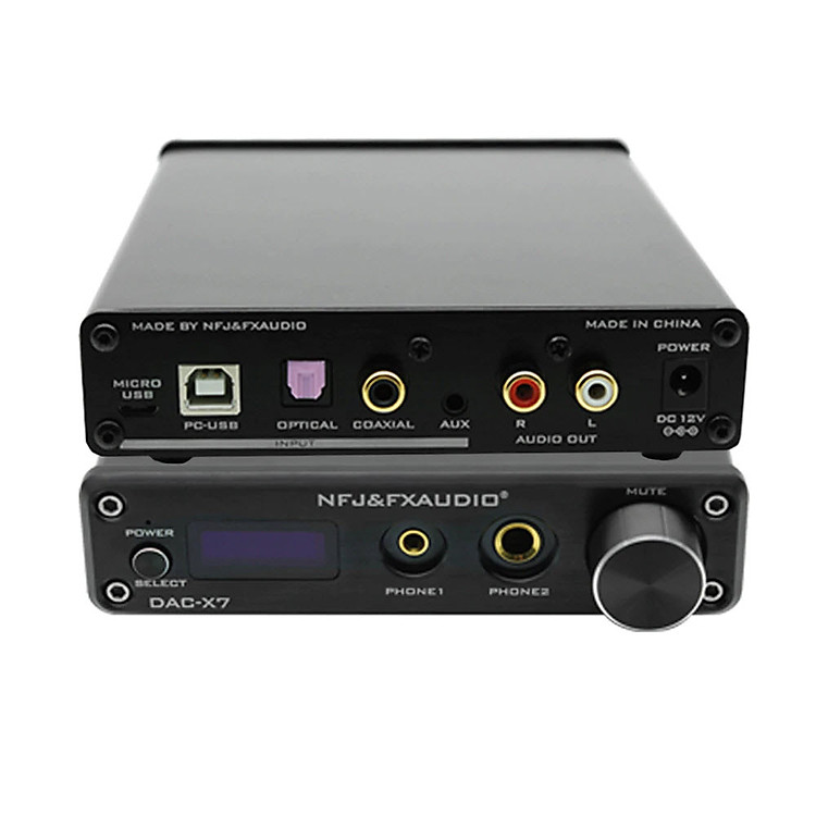 FX-AUDIO DAC-X7 - ĐẦU GIẢI MÃ DAC 384KHZ/32BIT DSD256 AnZ - Hàng Chính Hãng
