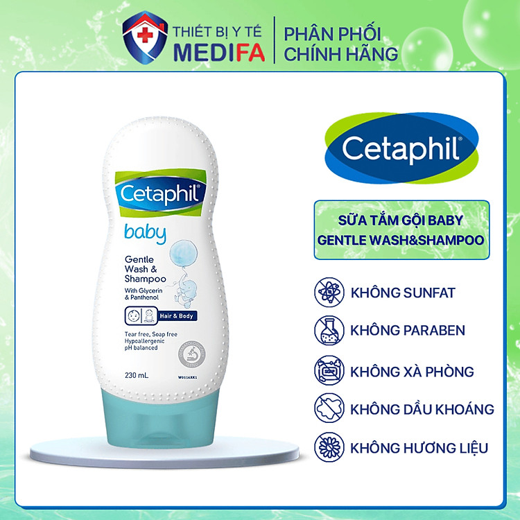 Mua Sữa Tắm Gội Cetaphil Baby 2 In 1 Chính hãng Ưu đãi