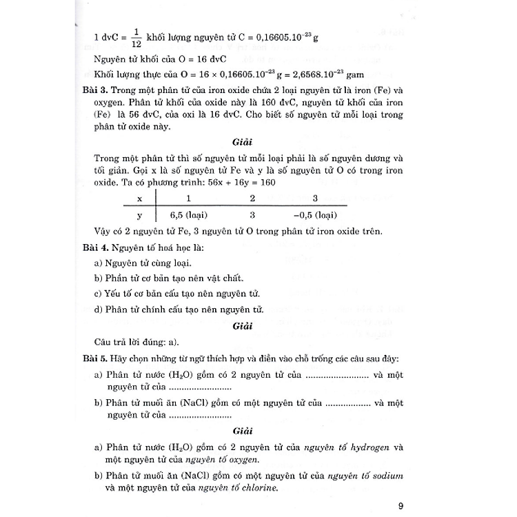 Hóa Học Nâng Cao Bồi Dưỡng Học Sinh Khá, Giỏi Các Lớp 8 - 9 - Ảnh 3