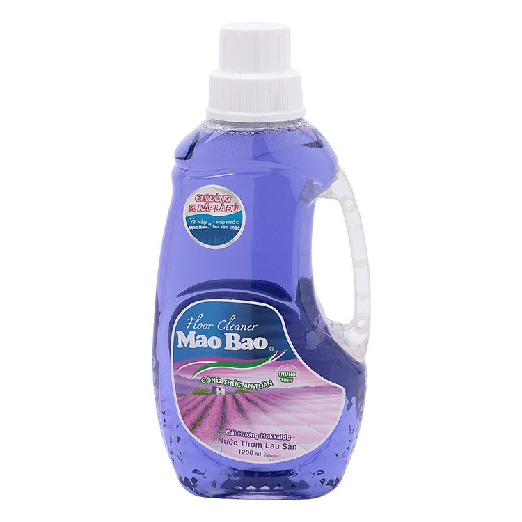 Nước Lau Sàn Hoa Oải Hương Mao Bao 1200ml
