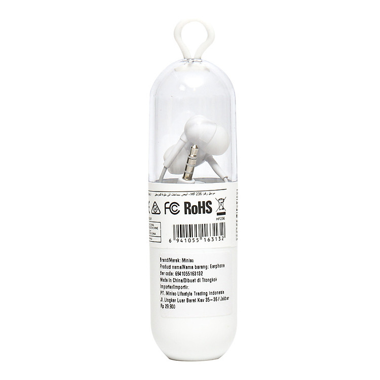 Tai nghe Miniso HF236 nhiều màu sắc 100g - Hàng chính hãng