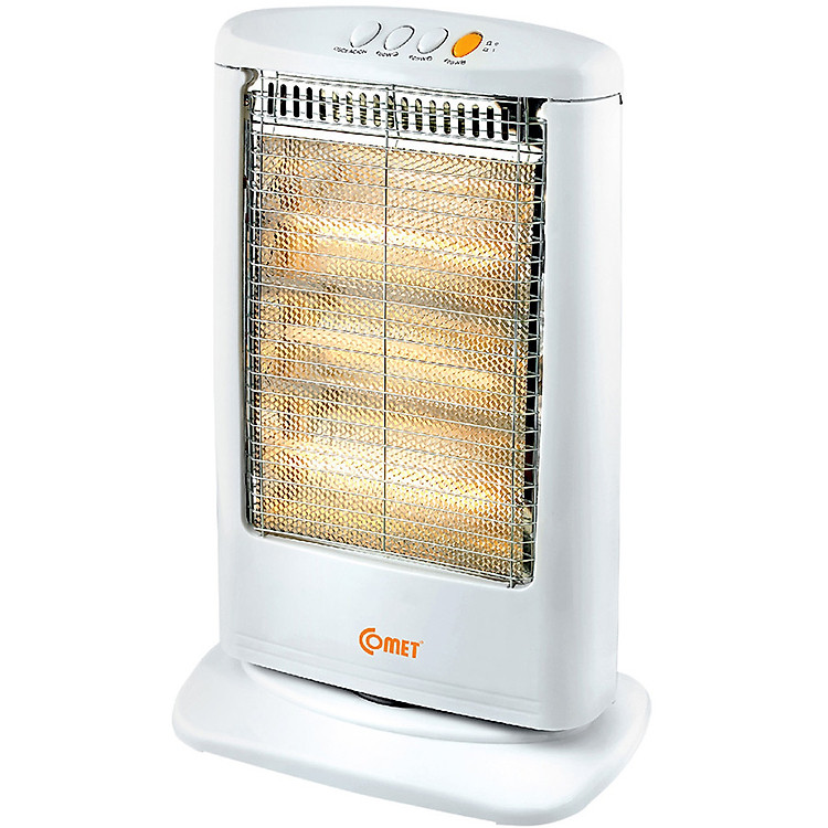 Đèn Sưởi Hồng Ngoại Bóng Halogen Comet CM8544 (1200W) - Hàng Chính Hãng