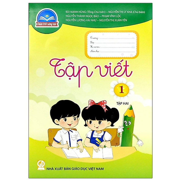 Tập Viết 1 - Tập 2 (Bộ Sách Chân Trời Sáng Tạo)