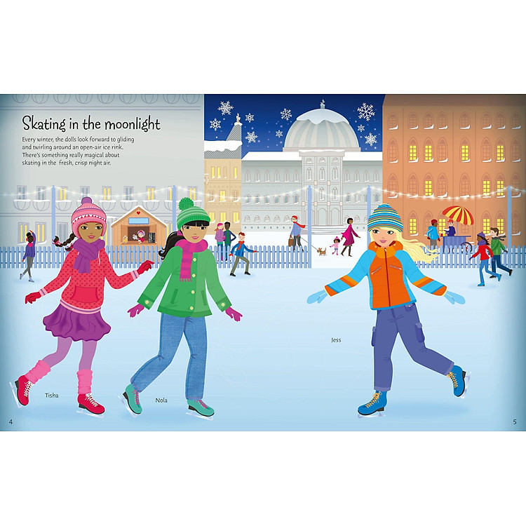 Sticker Dolly Dressing Winter Wonderland - Ảnh 5
