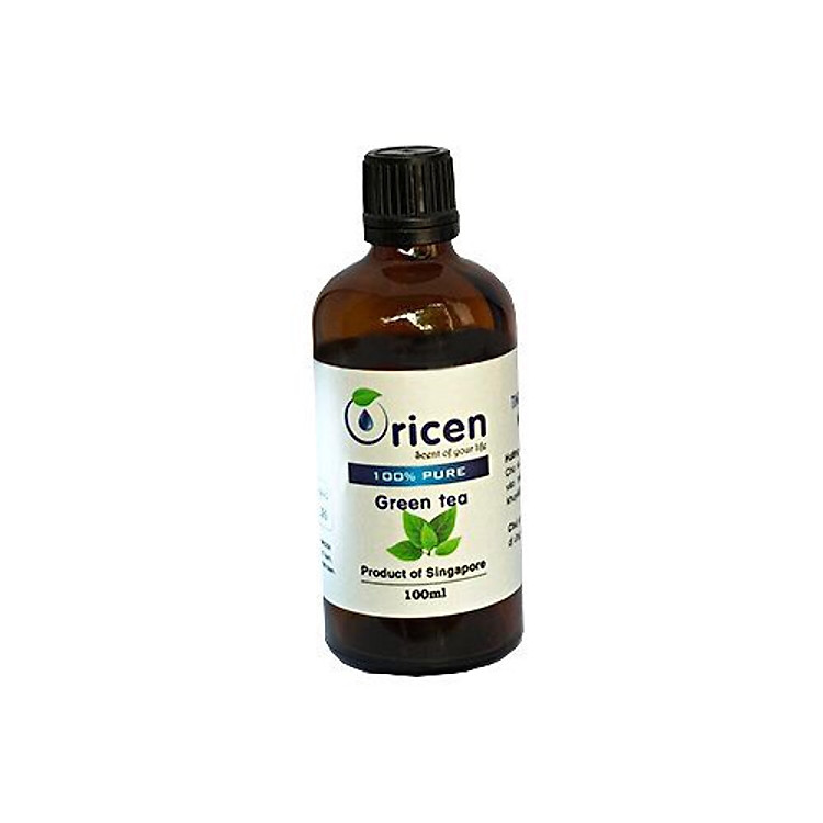 Tinh dầu Trà Xanh (Green Tea) Oricen 100ml - Khử mùi hiệu quả và kháng khuẩn tốt.