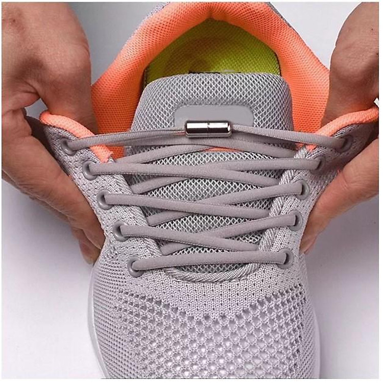 Bộ 2 nút vặn Con Nhộng giúp cột dây giày bản dẹp nhanh chóng