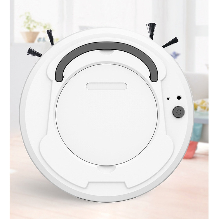 Robot hút quét bụi tự động thông minh (Trắng)