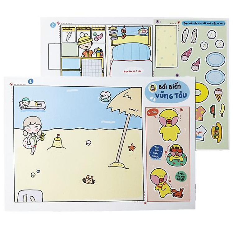 Bộ Tranh Tương Tác Cô Tiên Xanh Chính hãng Ưu đãi