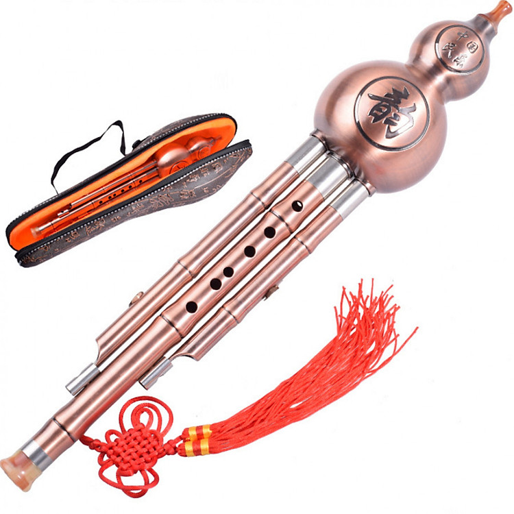 Sáo bầu cao cấp tông C kèm hộp đựng cao cấp