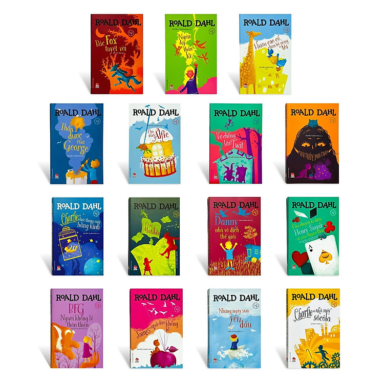 Tủ sách nhà văn Roald Dahl – 15 cuốn