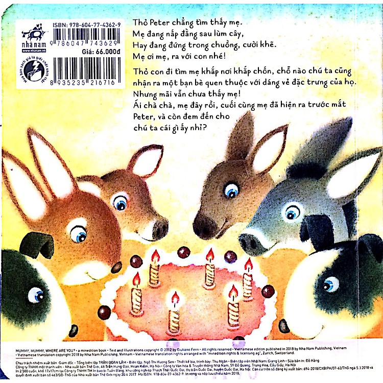 Sách Lật Tương Tác Song Ngữ 0 - 3 Tuổi - Mẹ Đâu Rồi? (Tái Bản) - Ảnh 2