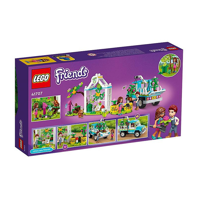 LEGO FRIENDS Xe Trồng Cây Di Động 41707 Chính hãng Giá rẻ - Hình ảnh 3