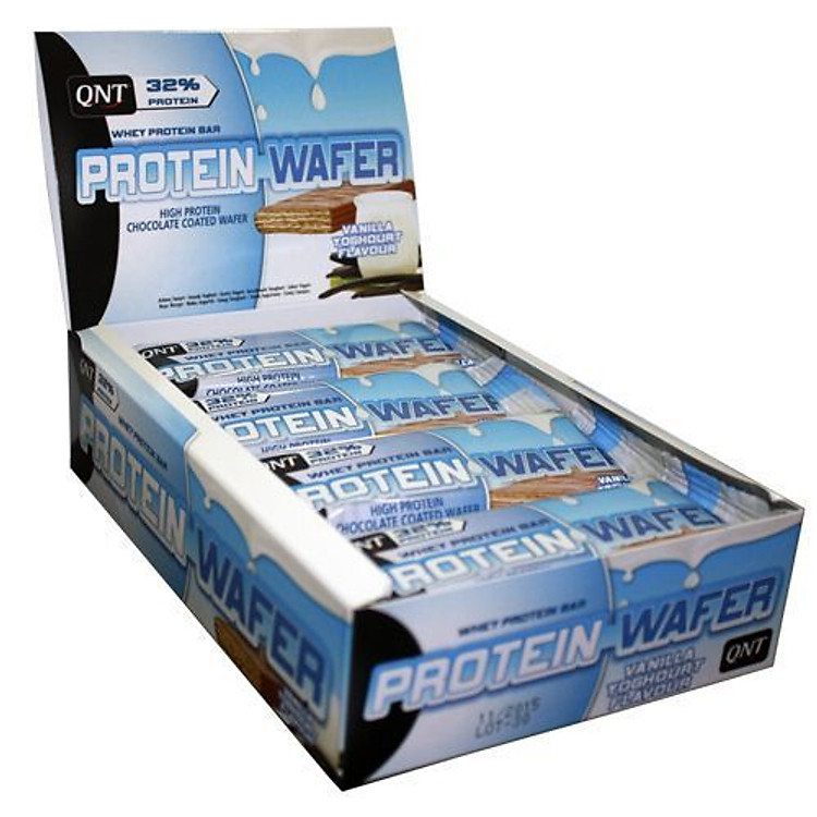Whey Protein Bar viị Yoghurt Vanilla QNT