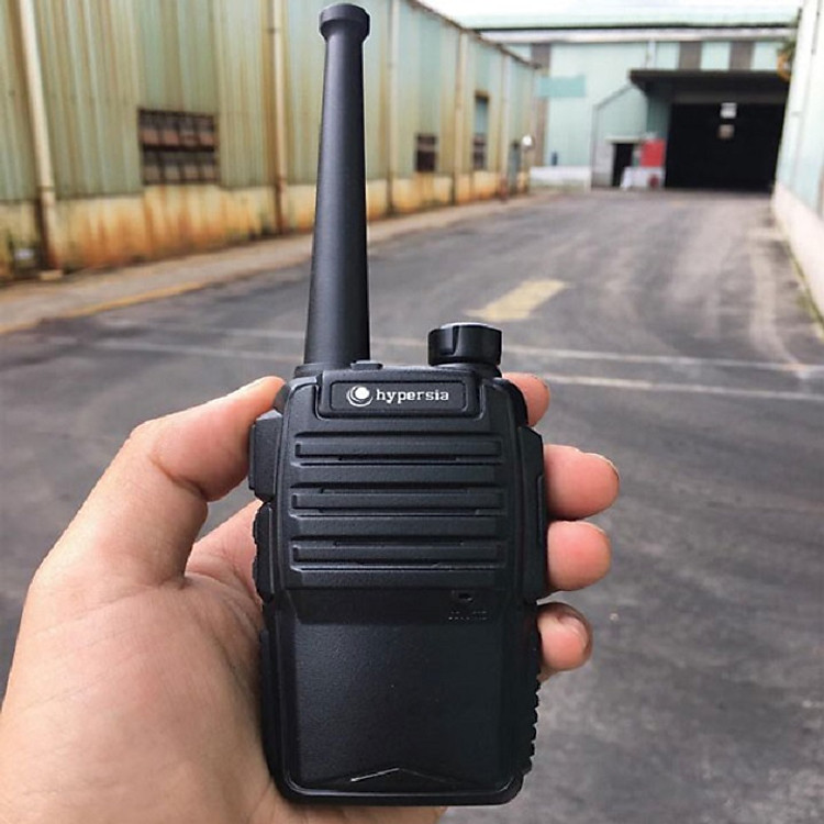 Bộ đàm dùng cho nhà hàng, khách sạn, bảo vệ hàng chính hãng Hypersia H1 có chứng nhận của cục Tần Số Việt Nam.