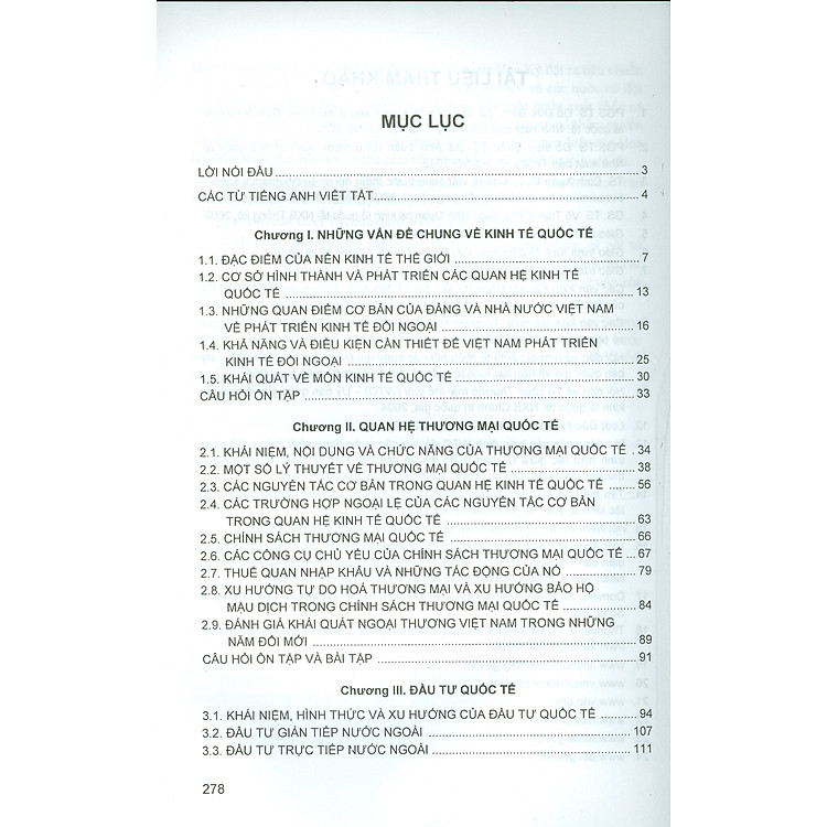 Giáo Trình Kinh Tế Quốc Tế
