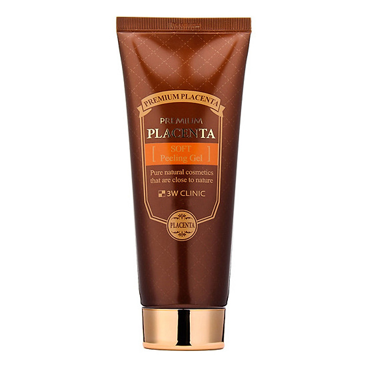 Kem Tẩy Tế Bào Chết 3W Clinic Premium Placenta Soft Peeling Gel (180ml)