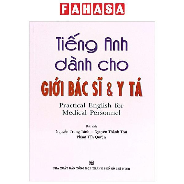 Tiếng Anh Dành Cho Giới Bác Sĩ Và Y Tá