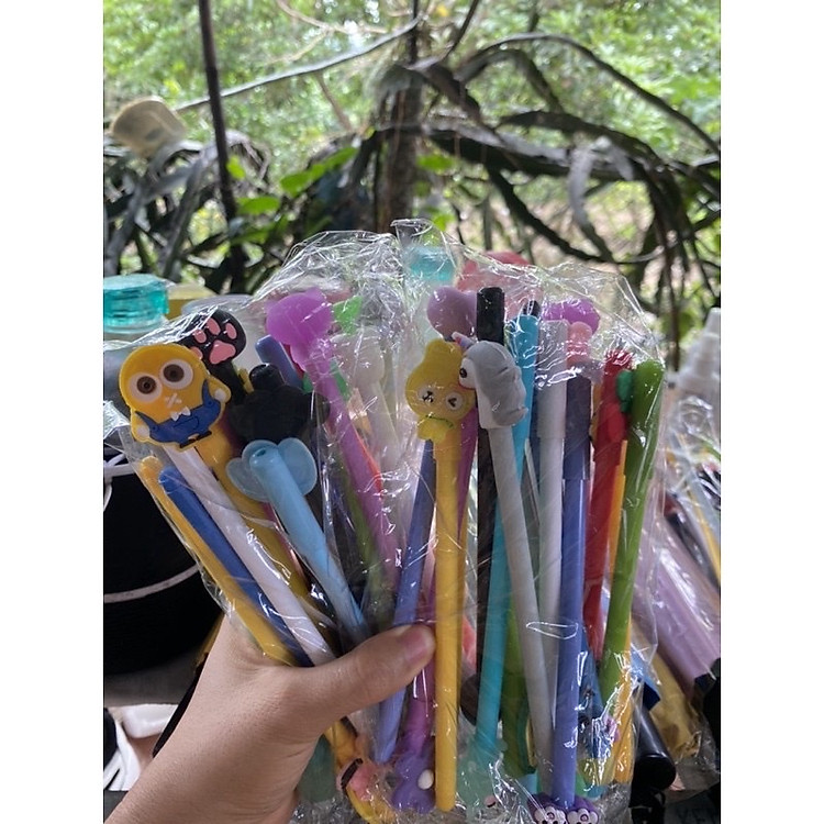 Bộ Bút Bi Hình Thú (20 cây) - Ảnh 5