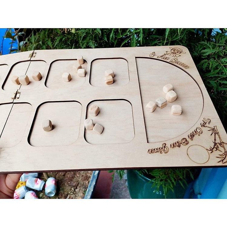 Ô Ăn Quan Gỗ Trò Chơi Dân Gian Chính hãng Ưu đãi - Hình ảnh 4