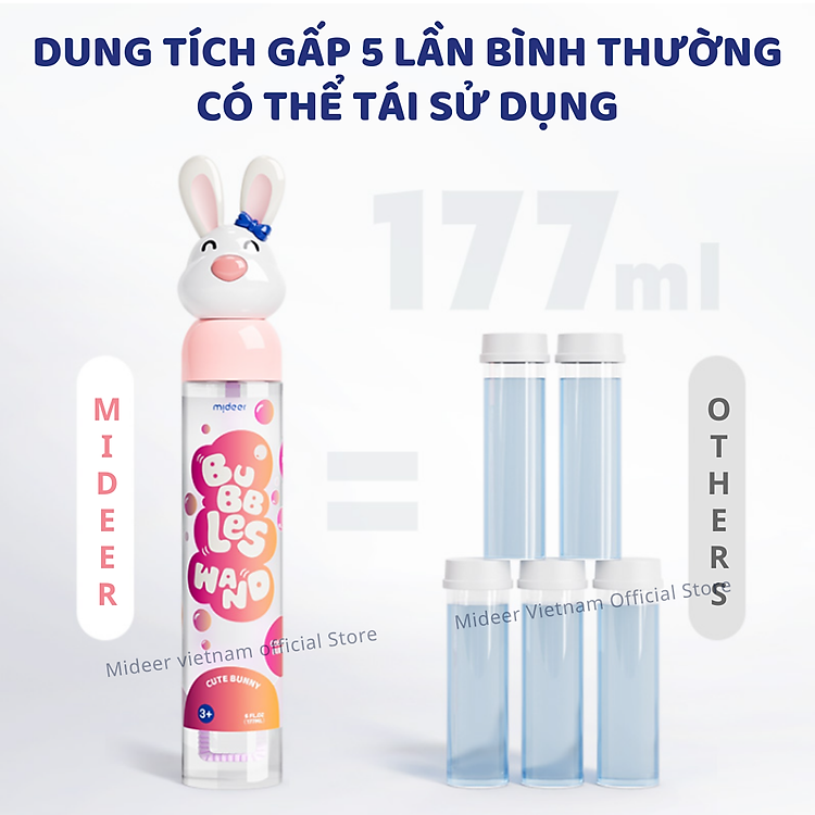 Thổi Bóng Bubbles Mideer cho Bé Chính hãng Ưu đãi - Hình ảnh 5