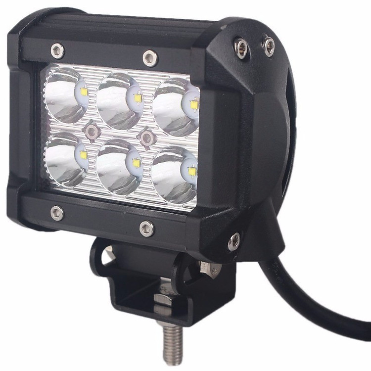 Đèn LED trợ sáng C6 cho xe máy đi phượt