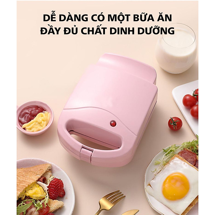Máy kẹp nướng bánh mì, humberger, sandwich, rán trứng mini đa năng