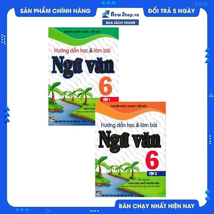 COMBO HƯỚNG DẪN HỌC VÀ LÀM BÀI NGỮ VĂN LỚP 6 - TẬP 1+2 (BÁM SÁT SGK KẾT NỐI TRI THỨC VỚI CUỘC SỐNG)