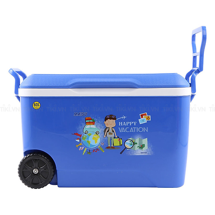 Thùng Đá Bánh Xe Duy Tân (60L)