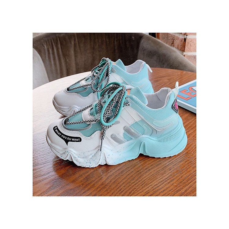 Giày thể thao sneaker nữ WHDYW màu sắc siêu đẹp, thời trang, nhẹ nhàng êm chân