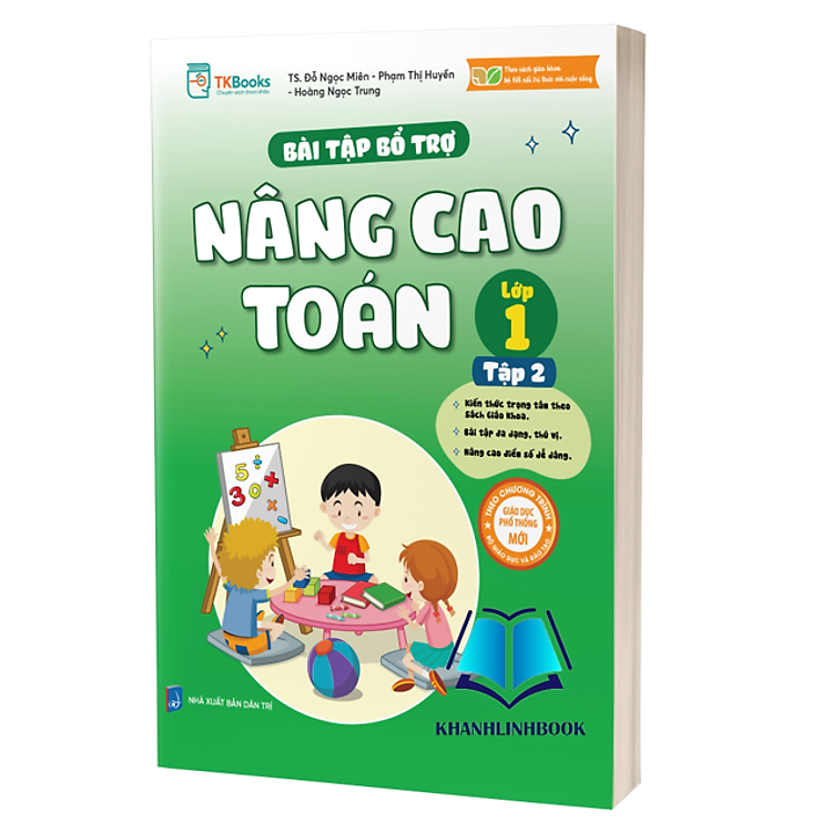 Bài Tập Bổ Trợ Nâng Cao Toán Lớp 1 – Tập 2 (MC)
