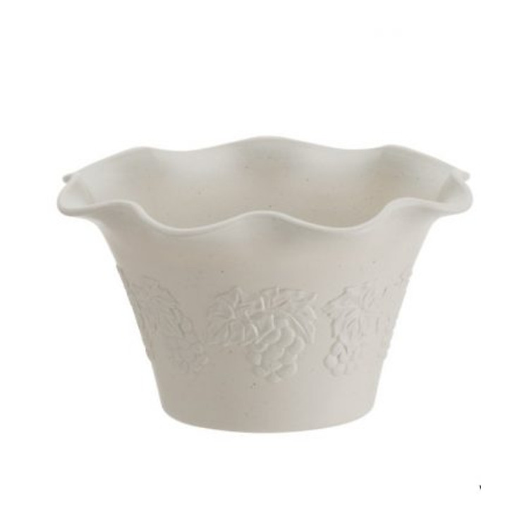 Chậu hoa viola trắng 26cm nội địa Nhật Bản