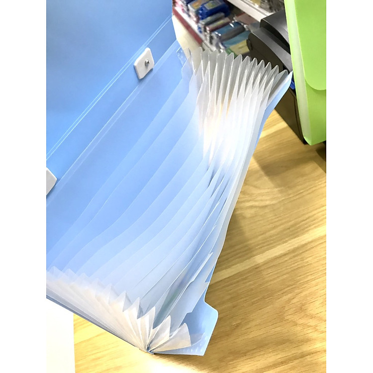 Cặp 12 Ngăn A4 Kidario KEF-1201 - Ảnh 3