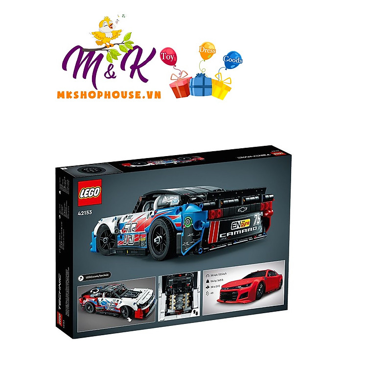 Tìm mua tại Avakids: LEGO Technic 42153 Xe Đua Nascar - Ngập tràn khuyến mãi