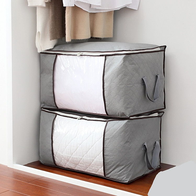 Combo 2 túi đựng chăn gối quần áo