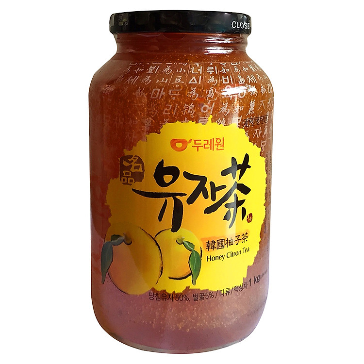 Mứt Trà chanh mật ong Korea Natural Food lọ 1 kg