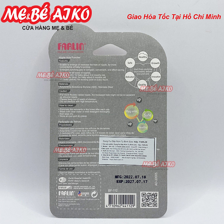 Mua Dụng Cụ Dập Lỗ Núm Ty Farlin Uy tín Giá tốt - Hình ảnh 2