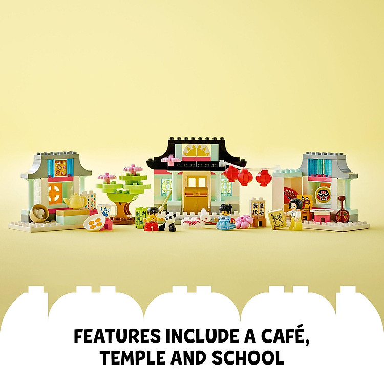 LEGO Duplo 10411 Khu Phố Ẩm Thực Chính hãng Ưu đãi - Hình ảnh 5