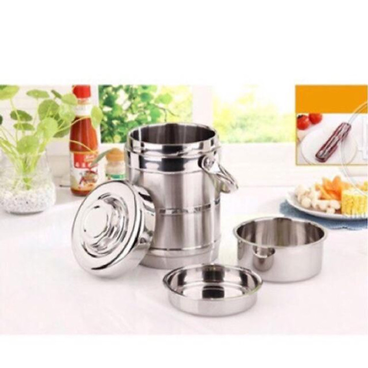 Hộp cơm giữ nhiệt 3 ngăn inox