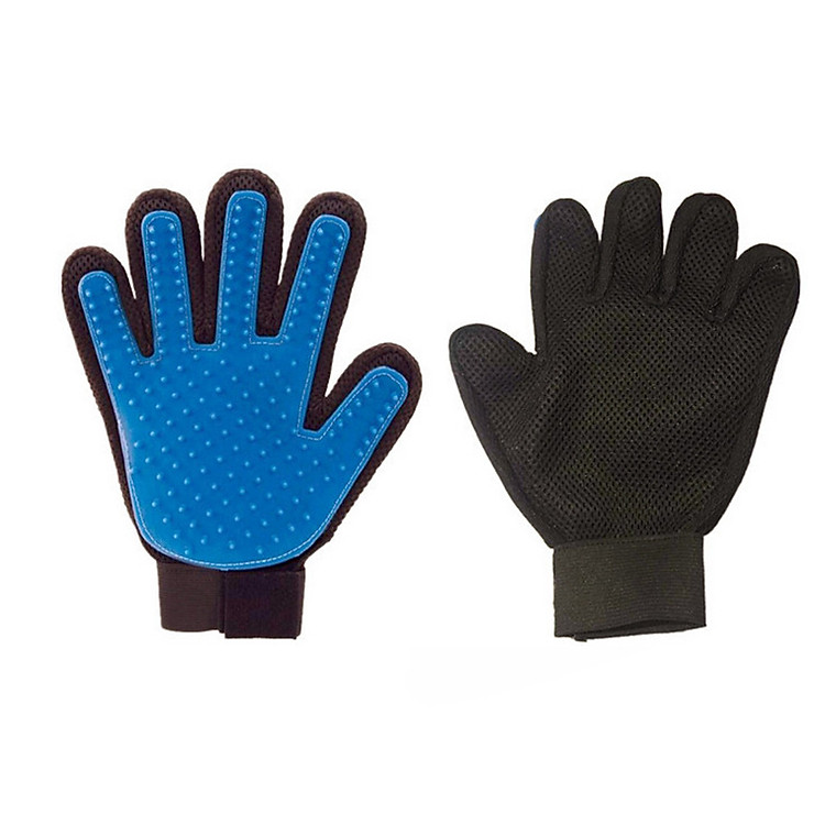 Găng Tay Chải Lông Chó Mèo TrueTouch