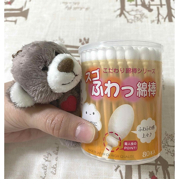 Mua Hộp 110 tăm bông cao cấp Nhật Bản Chính hãng Giá tốt - Hình ảnh 3