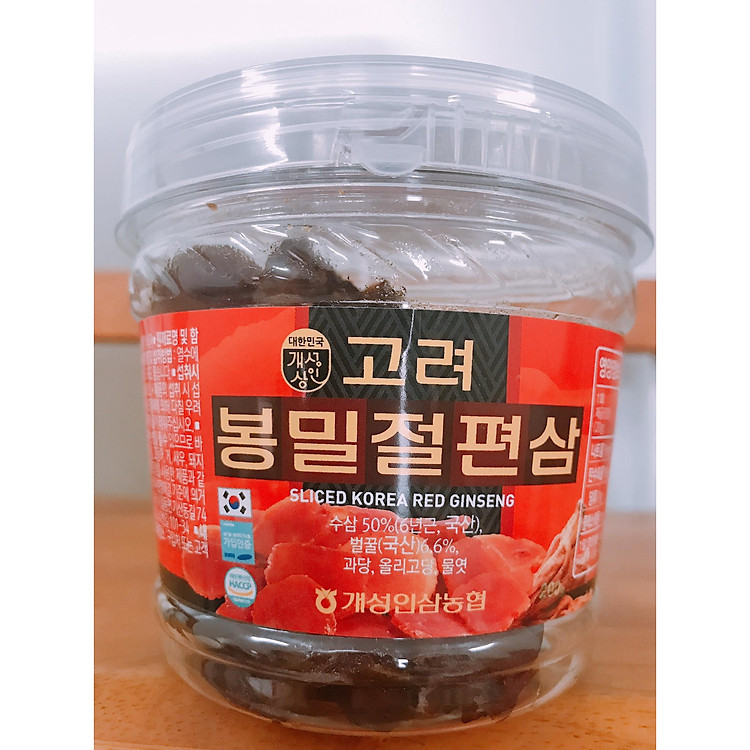 Sâm Lát Tẩm Mật Ong 200Gr