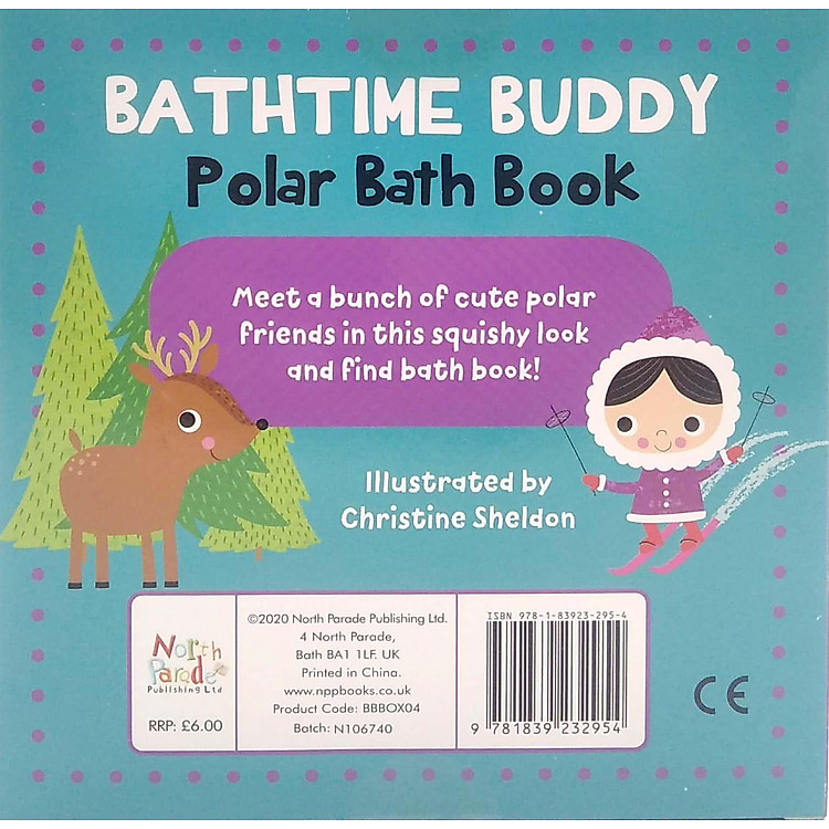 Bathtime Buddy Book - Polar - Ảnh 3