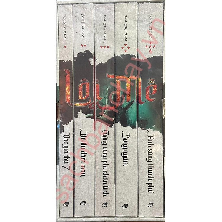Boxset Lôi Mễ: Độc Giả Thứ 7, Đề Thi Đẫm Máu, Cuồng Vọng Phi Nhân Tính, Sông Ngầm, Ánh Sáng Thành Phố - Ảnh 7