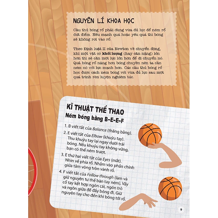 Nguyên Lí Khoa Học Trong Thể Thao: Bóng Rổ - Ảnh 2