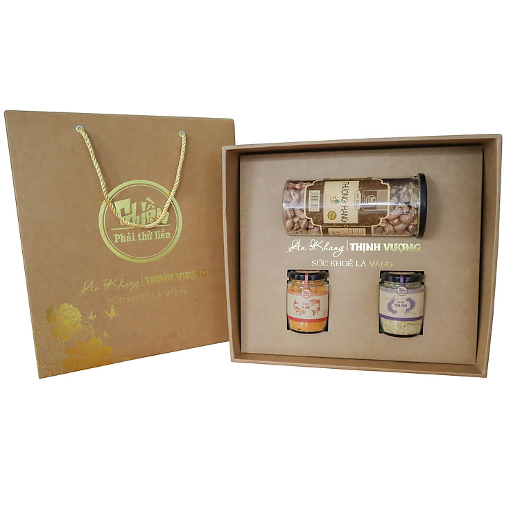 Hộp quà Tết sức khỏe Ghiền Food