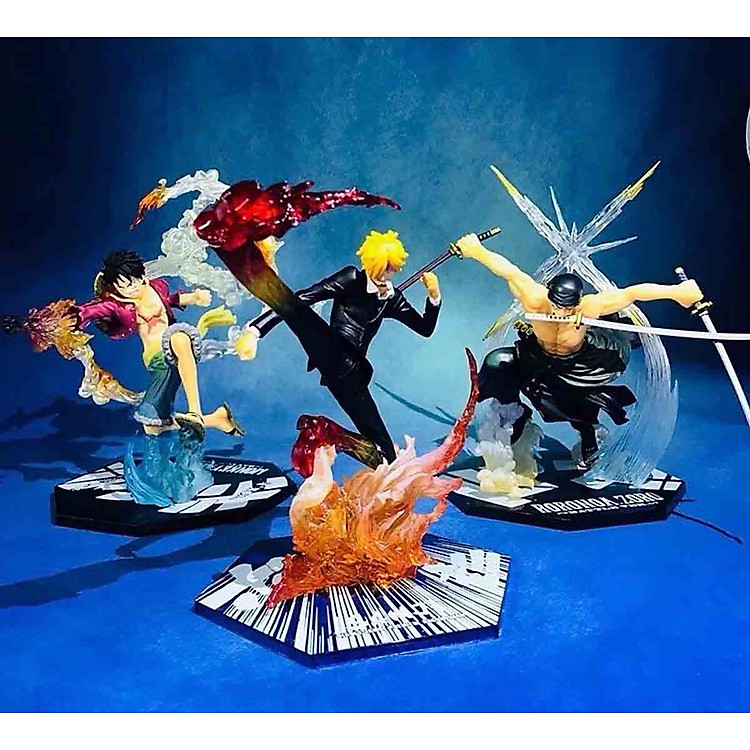 Mô hình One Piece : Bộ 3 Luffy, Zoro, Sanji