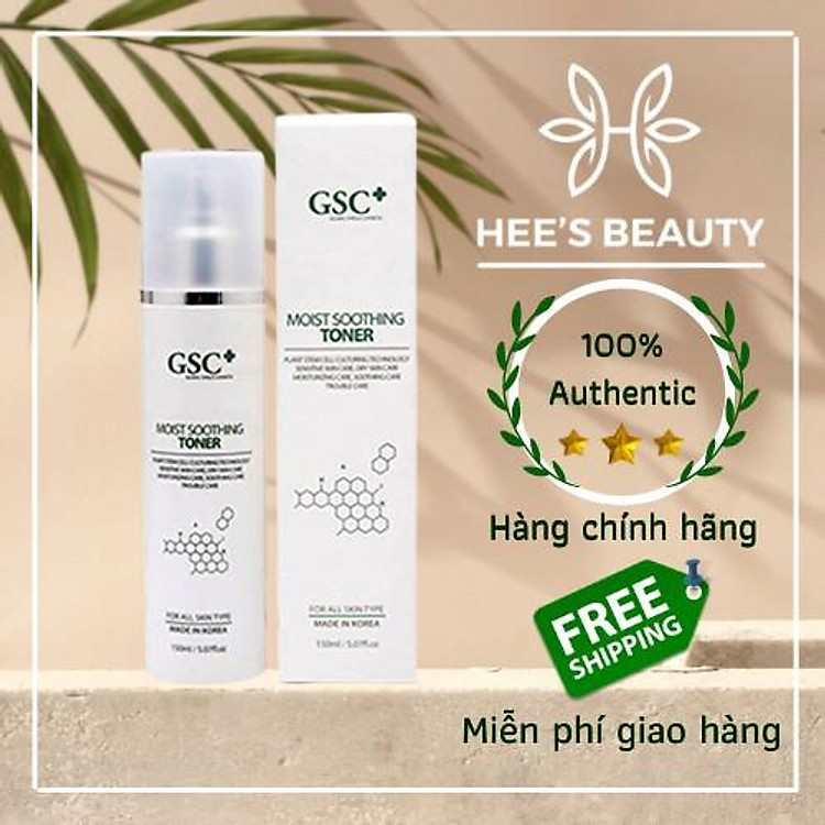 TONER DẠNG XỊT DƯỠNG DA GSC MOIST SOOTHING TONER 150ML