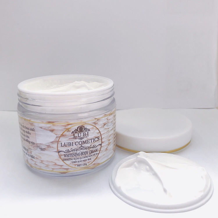 Kem Dưỡng Trắng Da Body Cao Cấp Ngọc Trai Lubi 120gr